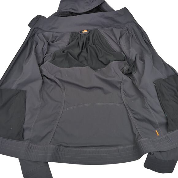 Lucy Activewear‎ Gray Lightweight Running Jacket Full Zip Hooded Women's Medium - Picture 7 of 10